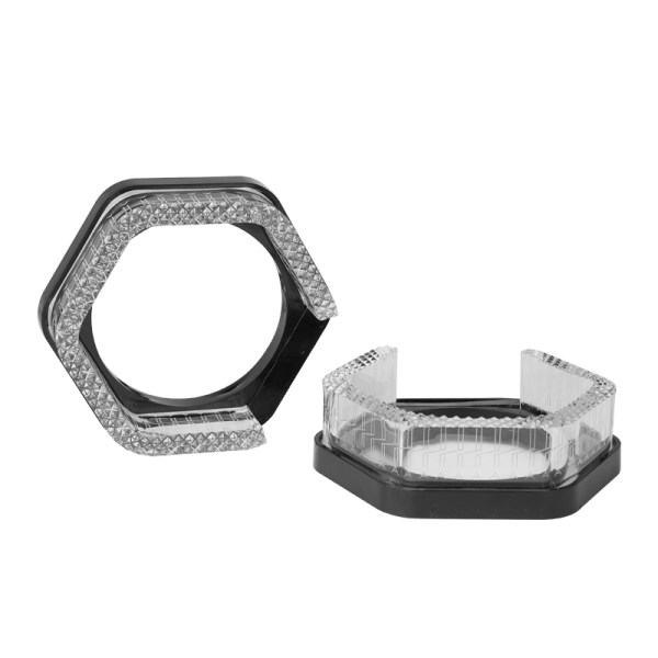 AES M13 Led Headlight Shroud 5D Crystal Led Angeleyes RGB APP Bluetooth