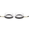M5 5D RGB Crystal Angel Eye 3.0”Halo Rings RGB Colorful Lights for Car headlight Retrofit