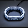 M9-S 5D White & Yellow With Welcome Function Angel Eye for Bi-LED Projector Lens 3.0” 5D Shroud