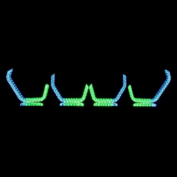 3.0 M11-L 5D RGB Crystal Angel Eye Halo Rings Bi-LED Projector Lens DRL App Control Colorful Lights for Car headlight Retrofit