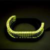 M9-L 5D RGB Crystal Angel Eye Halo Rings Bi-LED Projector Lens DRL App Control Colorful Lights for Car headlight Retrofit