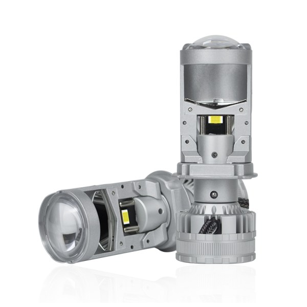 V50 Led Bulb High Power V50 H4 MINI Bi LED Projector lens 6000K