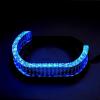 M9-L 5D RGB Crystal Angel Eye Halo Rings Bi-LED Projector Lens DRL App Control Colorful Lights for Car headlight Retrofit