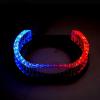 M9-U 5D RGB Crystal Angel Eye Halo Rings Bi-LED Projector Lens DRL App Control Colorful Lights for Car headlight Retrofit