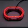 M9-S 5D White & Yellow With Welcome Function Angel Eye for Bi-LED Projector Lens 3.0” 5D Shroud