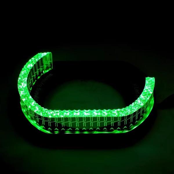 M9-L 5D RGB Crystal Angel Eye Halo Rings Bi-LED Projector Lens DRL App Control Colorful Lights for Car headlight Retrofit