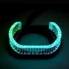 M9-U 5D RGB Crystal Angel Eye Halo Rings Bi-LED Projector Lens DRL App Control Colorful Lights for Car headlight Retrofit
