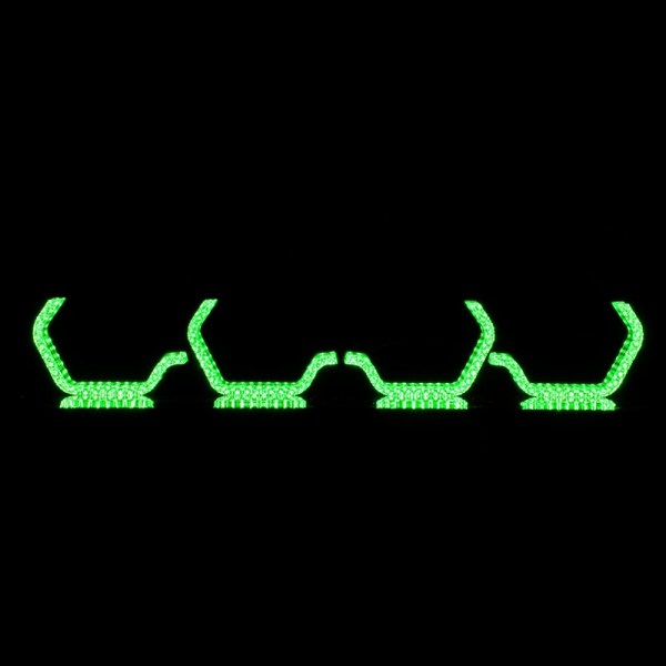 3.0 M11-OSS 5D RGB Crystal Angel Eye Halo Rings Bi-LED Projector Lens DRL App Control Colorful Welcome Lights for Car headlight Retrofit