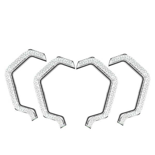 3.0 M11-OSS 5D RGB Crystal Angel Eye Halo Rings Bi-LED Projector Lens DRL App Control Colorful Welcome Lights for Car headlight Retrofit