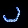 M3主图 (6) M3 5D RGB Crystal Angel Eye Halo Rings Bi-LED Projector Lens DRL App Control Colorful Lights for Car headlight Retrofit