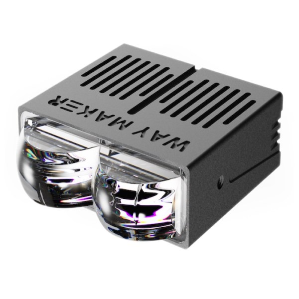 rgba SD004 Dual Eyes LED Auxiliary Lens Waterproof with Universal Bracket