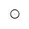 M5-S RGB LED Shroud With DRL kit angel eyes with colorful light beautiful decoration lighting parts 2.5inch APP control smart driver For Motorcycle 30CM DRL