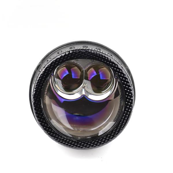 2”Q2M Dual Laser Bi-LED Fog Projectors Lens High power 38W/58W Tri-colors LED Car Fog Light