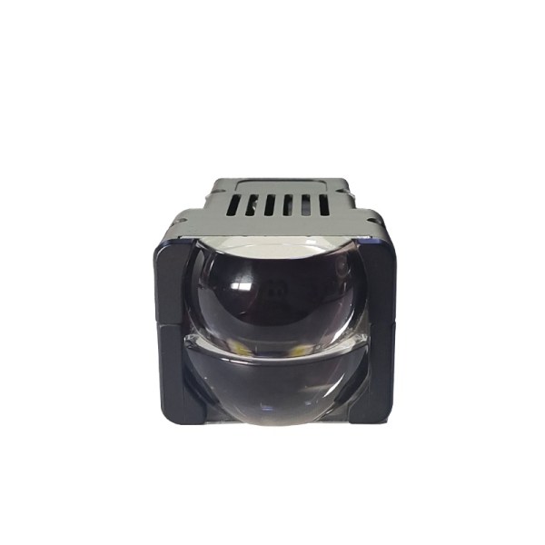 1.5'' DG003 LED Bi-LED Mini Matrix Projector Blue lens Laser Function