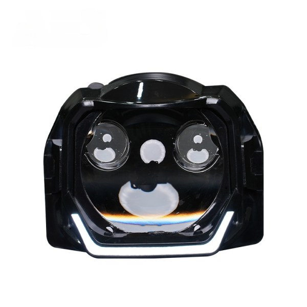 3inch F35 Round Led Shroud with welcome function for universal car model H1 H4 H7 H11 9005 9006