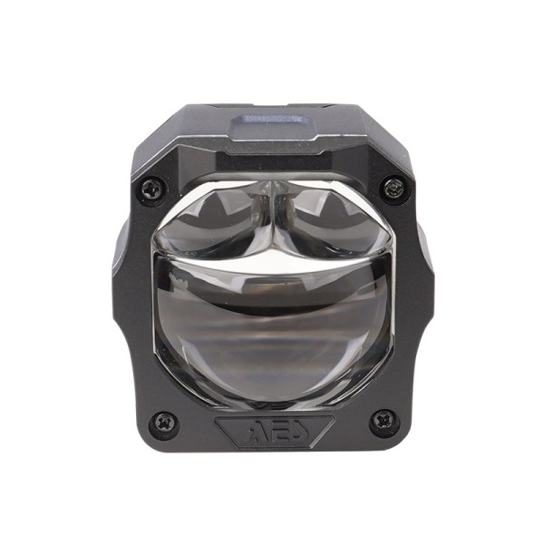 Mini Size 1.5inch Warrior-2 Double Laser BI-LED Auxiliary Light for upgrading  Motorcycle Car Headlight