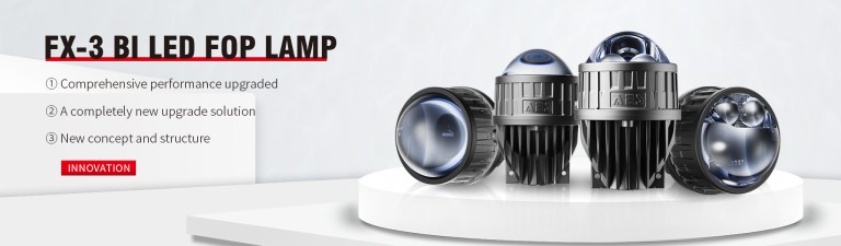 AS001C 3inch 12V / 24V Bi LED Projector Lens Original or Universal Version High Clear Glass or Matt Glass