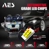 AES Turbo LV 3"6000K  2 Laser 4LENS Biled Projector